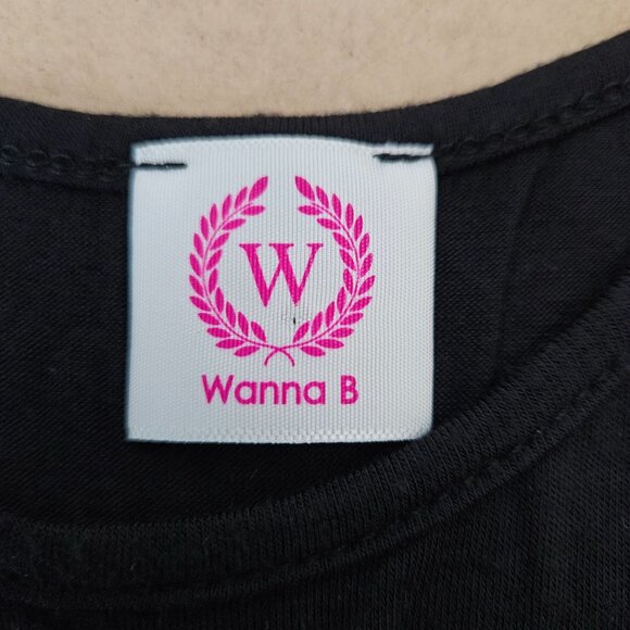 Tank Midi Dress Small Black Floral Lace Mesh Skirt Boho Gothic Cotton Blend - Picture 9 of 10